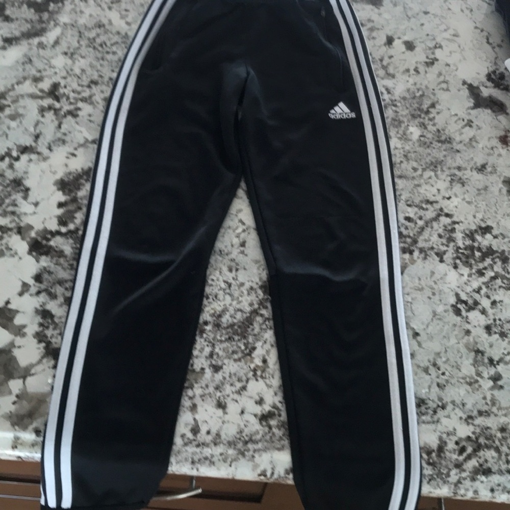 Adidas sweatpants size youth medium